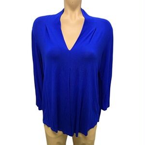 Cable & Gauge Royal Blue Top Size L